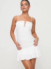 Lindstrom Mini Dress White