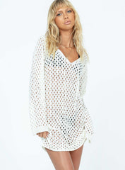 Gardena Mini Dress White