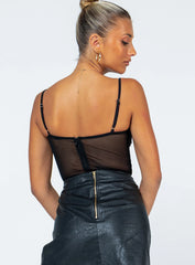 Triston Bodysuit Black