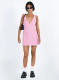 Nellie Mini Dress Orchid Pink