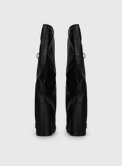 Ritz Knee High Boots Black