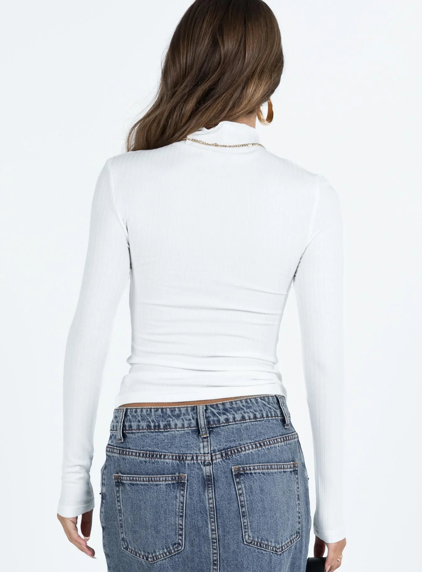Lerman Long Sleeve Top White