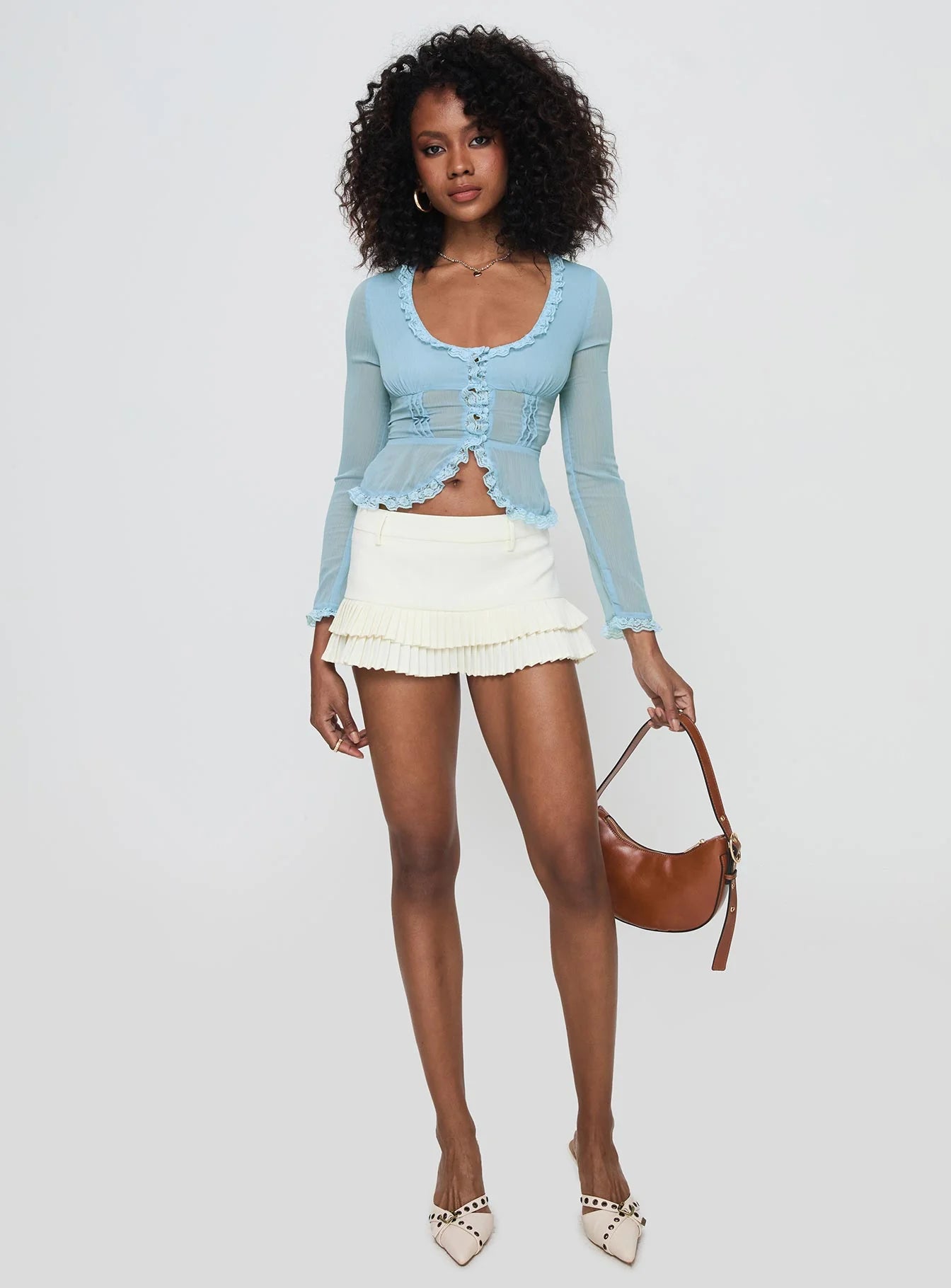 Guillet Long Sleeve Top Blue