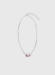 Living Large Pendant Necklace Pink