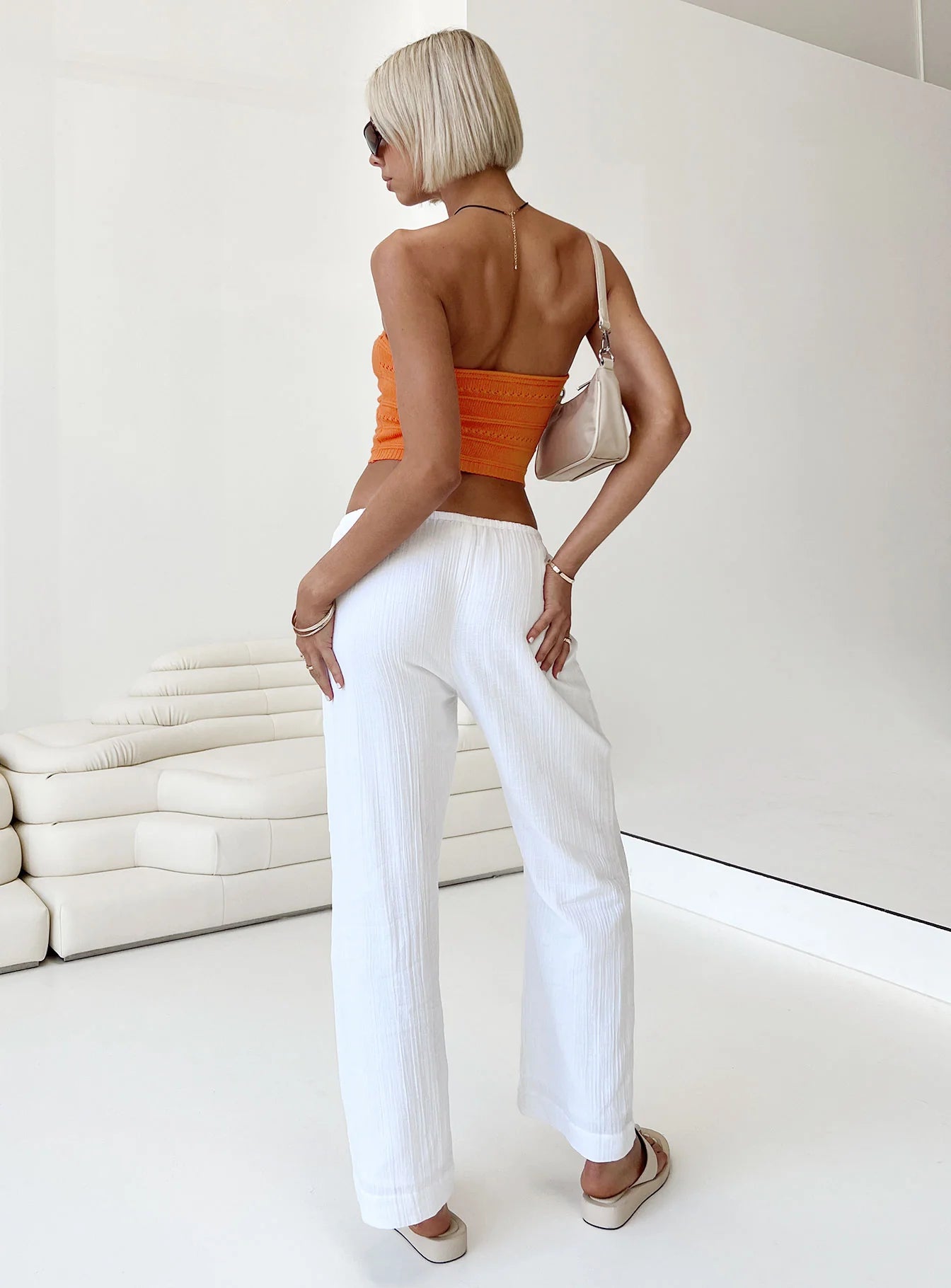 Zanzibar Pants White