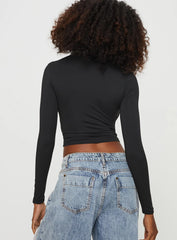 Torrado Long Sleeve Top Black