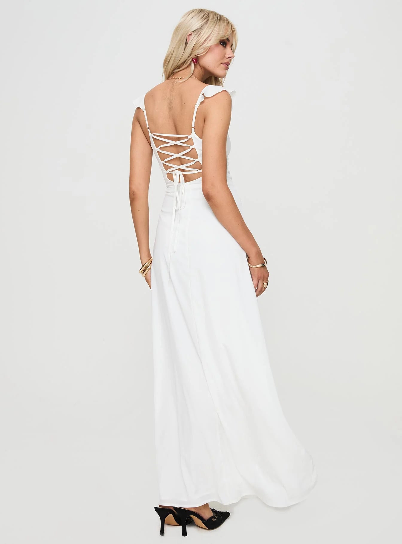 Landon Maxi Dress White
