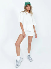 Cammie Knit Set White