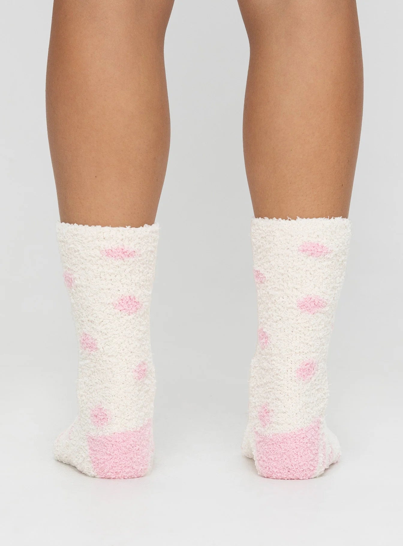 Winter Wonderland Socks White / Pink