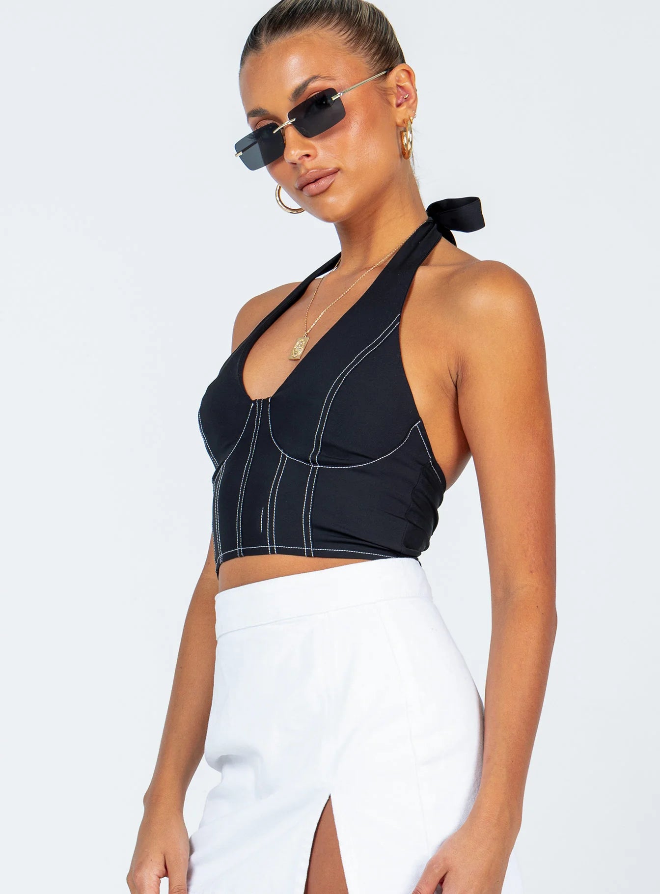 Jaslynn Top Black