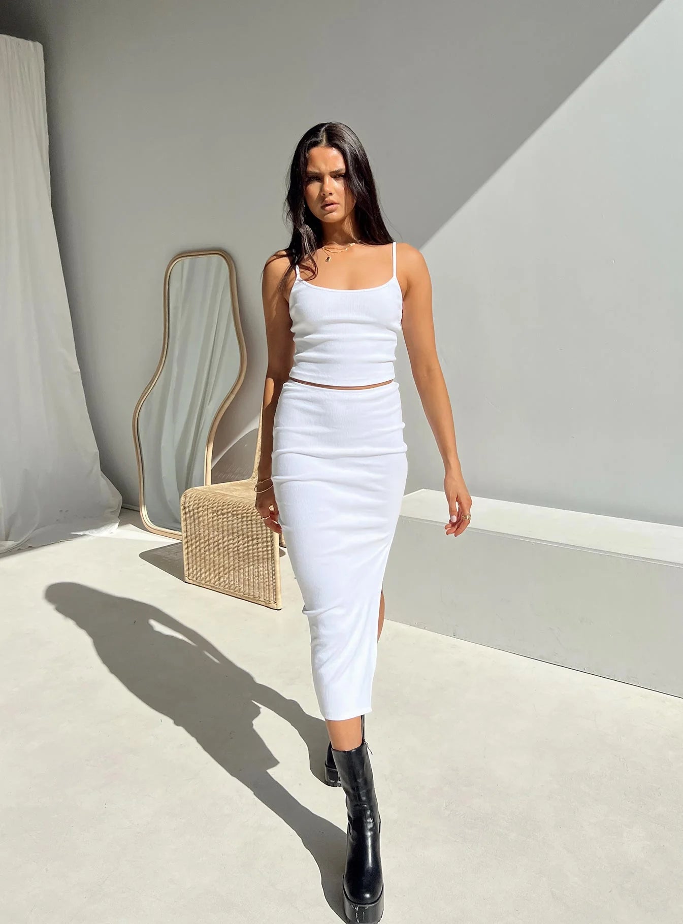 Tamiah Top White