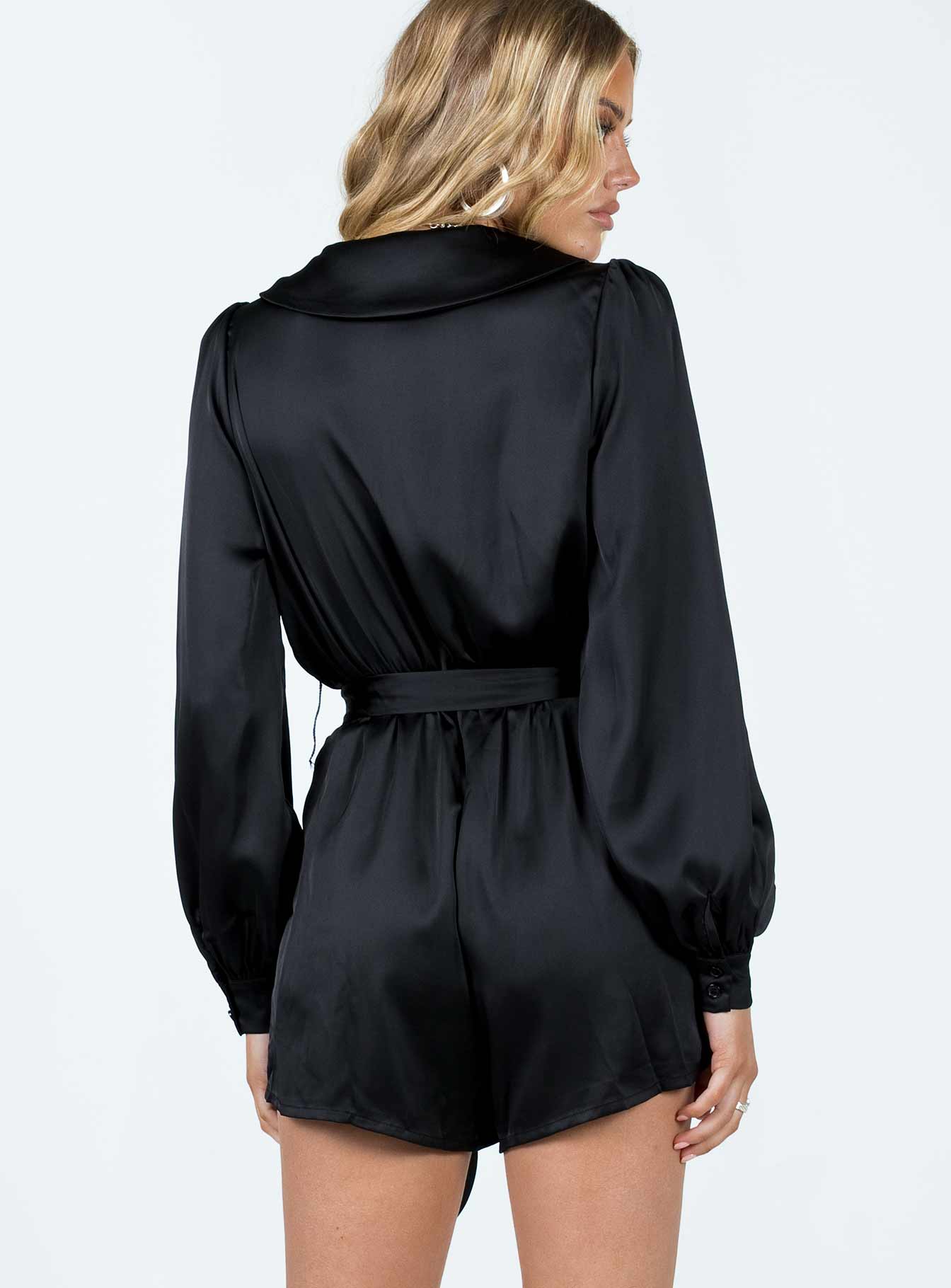 Mira Romper Black