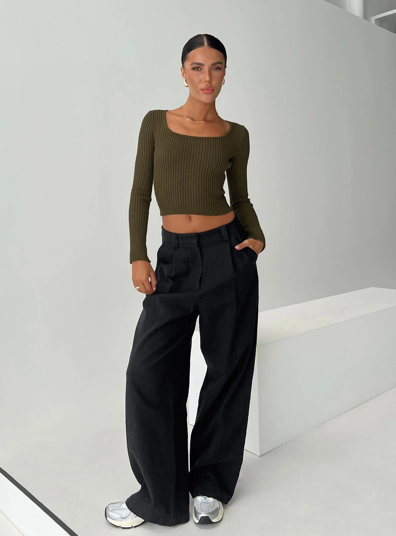 Bartels Long Sleeve Top Green