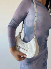 Peta & Jain Moto White Croc