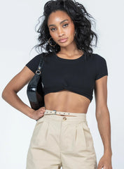 Brookfield Top Black