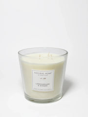 Lemongrass & Ginger Natural Home 31 oz scented candle