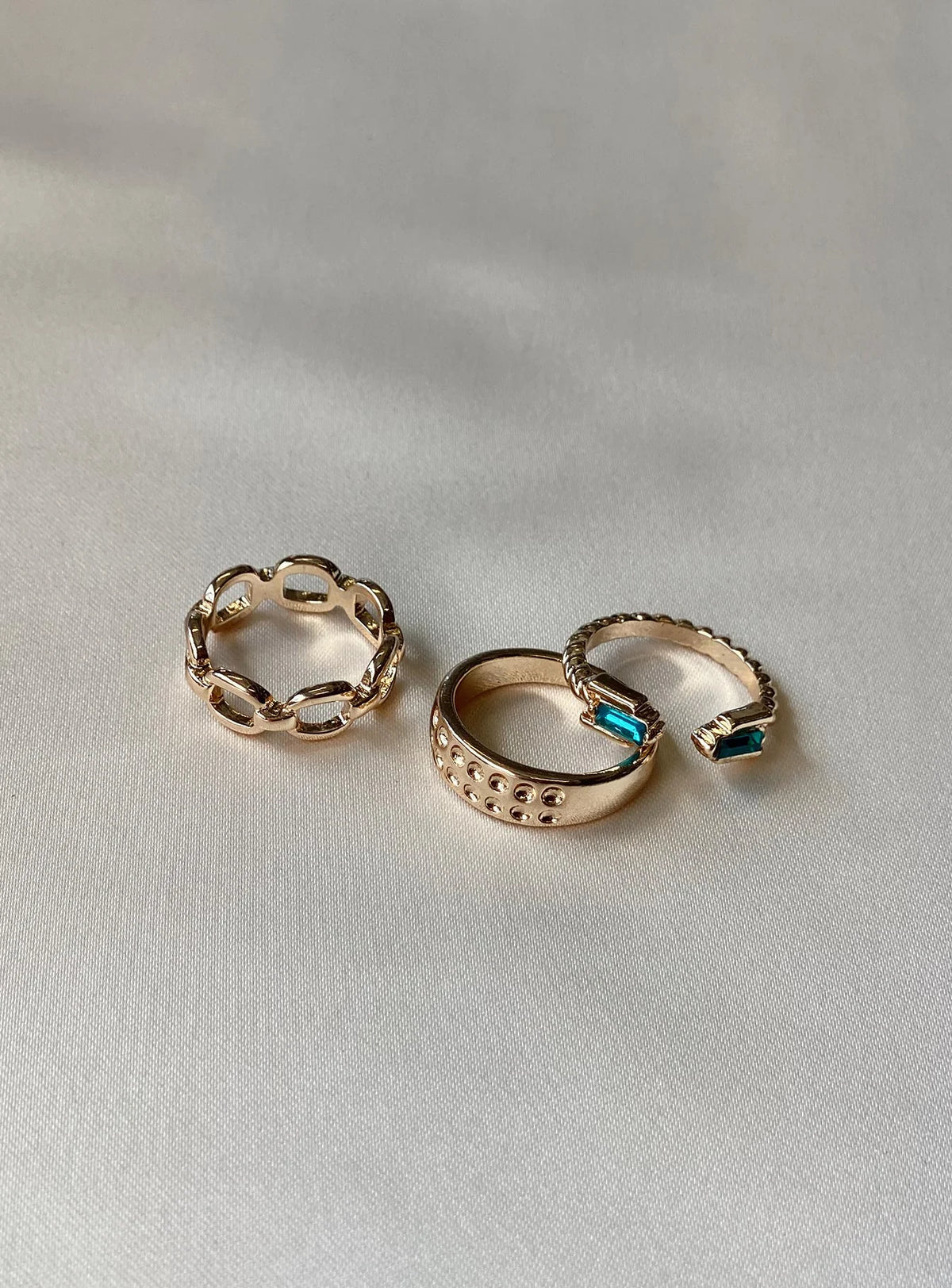 Tasha Ring Pack Gold
