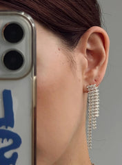 Yara Diamante Earrings Gold
