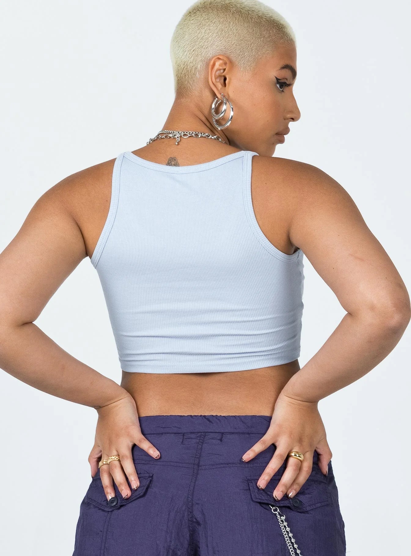 Kali Tank Top Blue