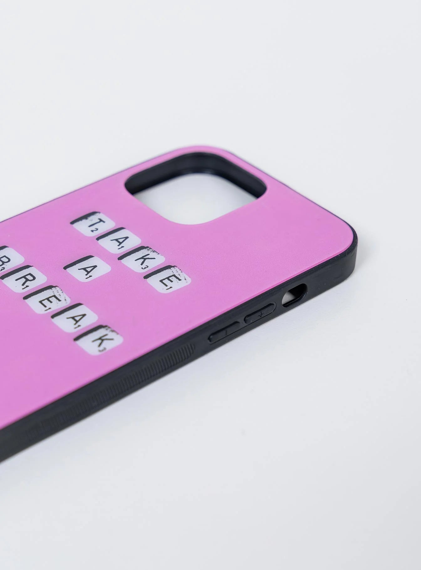 Take A Break iPhone Case Pink