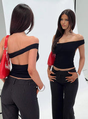 Irina Multi-Wear Top Black