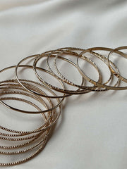 Gemme Bangles Gold