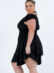 The Love Galore Romper Black Curve