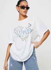 Future Oversize Tee White