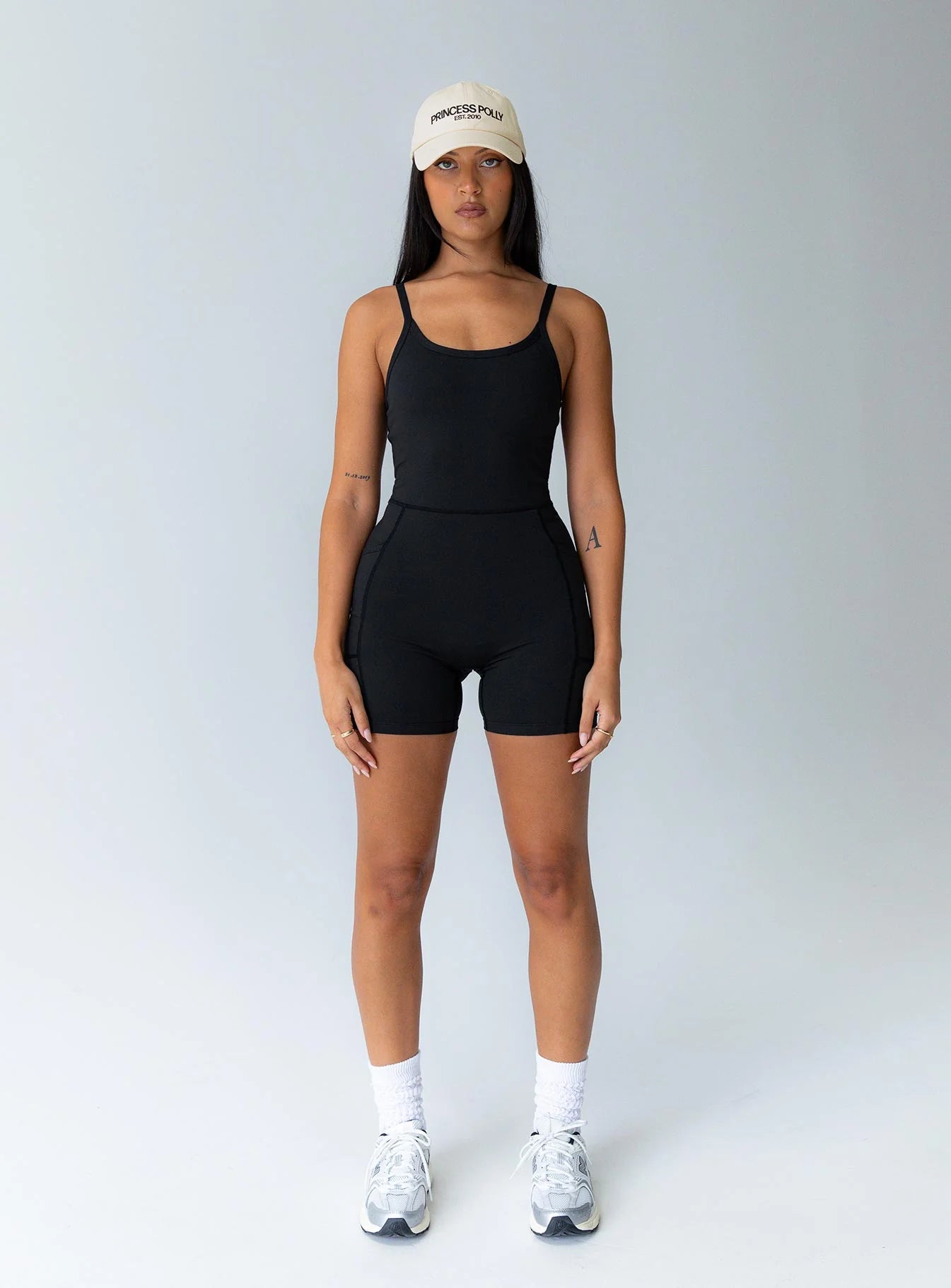 Feel Good Contour Activewear Catsuit Black