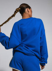 JGR & STN Mode Sweatshirt Blue