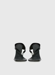 Two Summers Wedge Heels Black