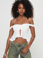 Waylen Top White