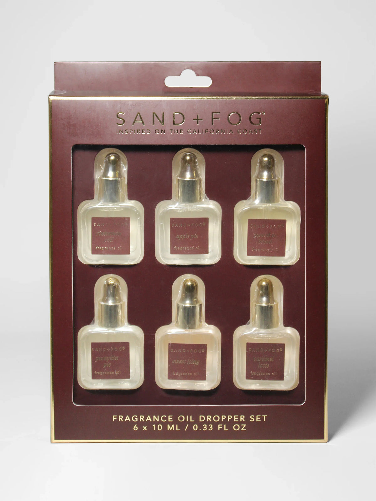 6 Pack of 10 ml Fragrance Diffuser Oils