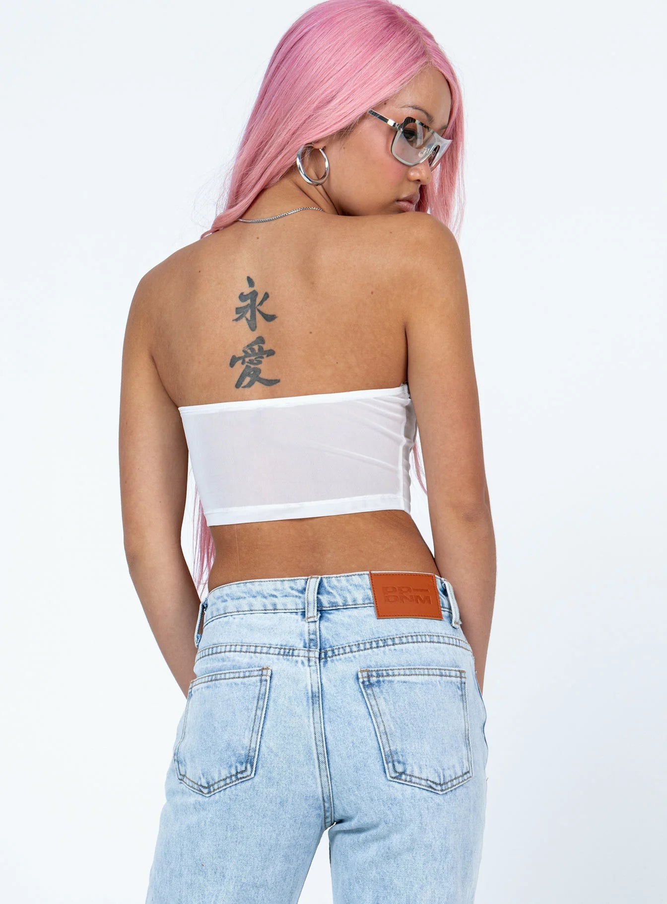 Averill Top White