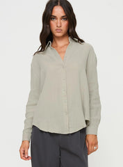 Mahalia Shirt Light Grey