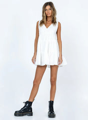 Rosetta Mini Dress White