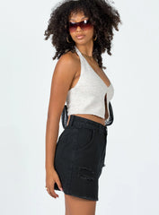 Audrey Mini Skirt Black