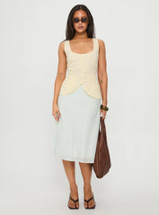 Spirito Vest Top Butter
