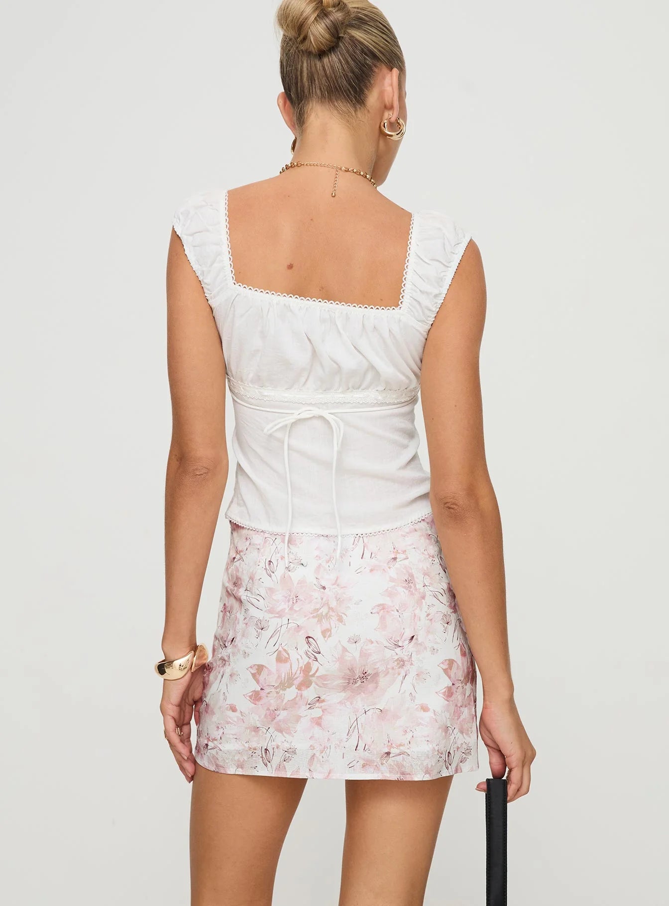 Gemelli Mini Skirt Floral