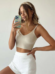 Katarina Top Beige