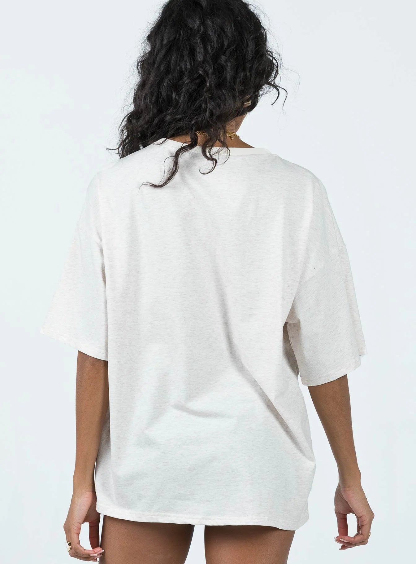 Cosmic Puff Tee Grey / Green
