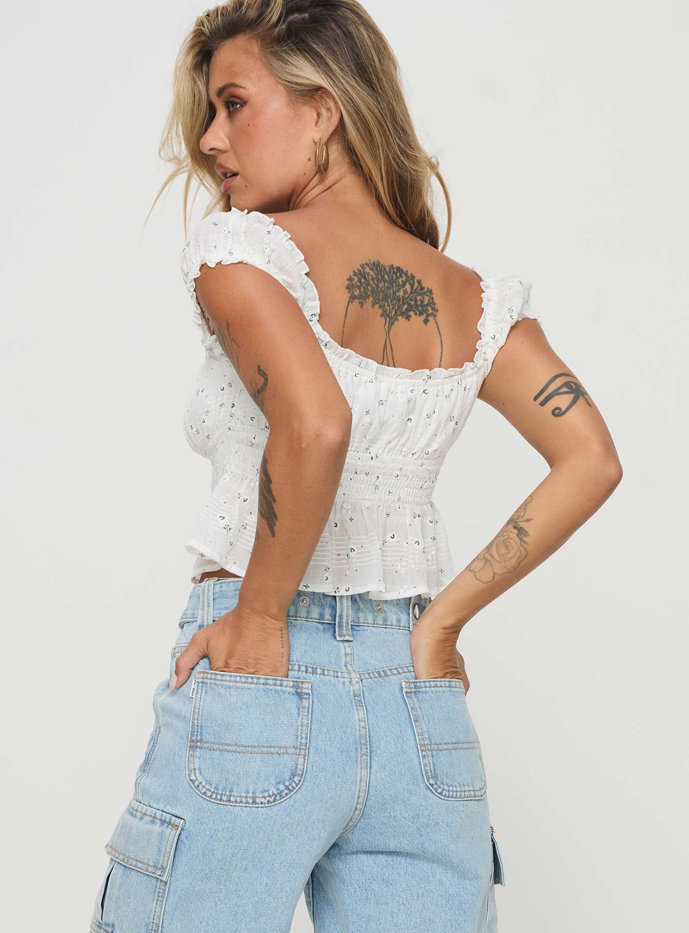 Yvaine Top White