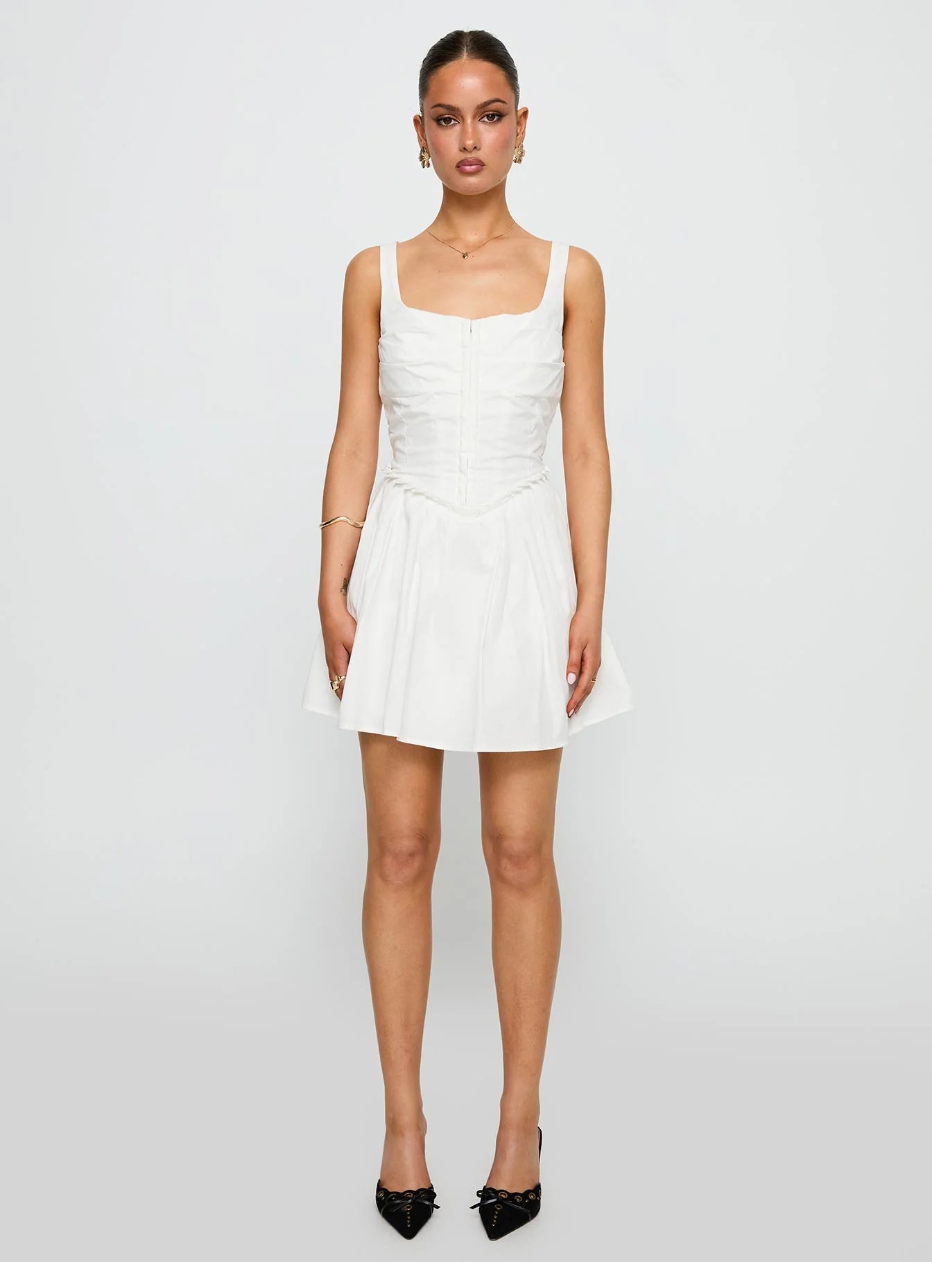 Wild Ideas Mini Dress White