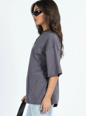 Vedo Oversized Tee Grey