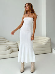 Andros Maxi Dress White
