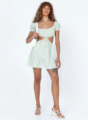 Asmaa Mini Dress Yellow