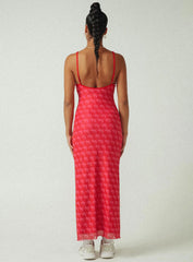 JGR & STN Fae Maxi Dress Pink