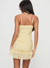 Kyro Mini Dress Yellow