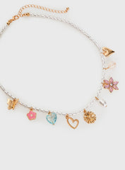 Works A Charm Necklace Multi