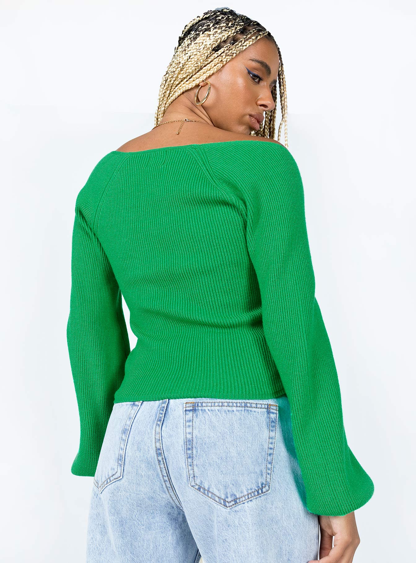 Eliza Sweater Green